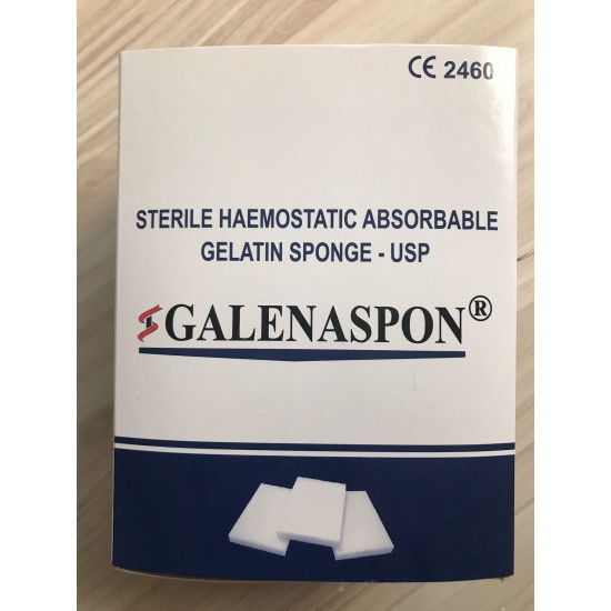 GalenaSpon Hemostatik Sponç, Standart 1Kutu-10 Adet