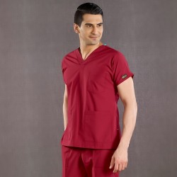 Bordo Yeni Likralı Greys Takım (Özel Kumaş)